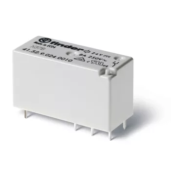 Finder 41.52.9.012.0010 alacsony printrelé 8 A 2 váltóérintkező 12 V DC AgNi