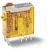 Finder 46.52.8.012.0040 miniatűr ipari relé 8 A 2 váltóérintkező 12 V AC AgNi