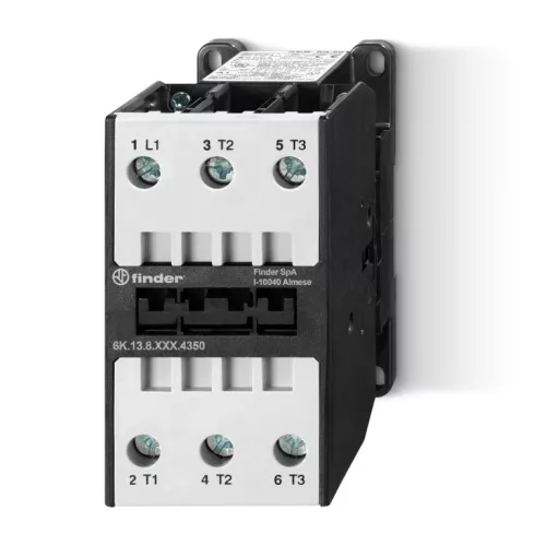 Finder 6K.13.8.230.4374 ipari mágneskapcsoló 74 A 37 kW 230 V AC AgSnO2