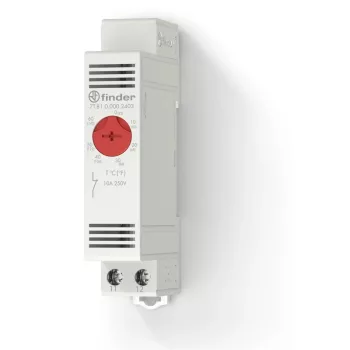 Finder 7T.81.0.000.2403 termosztát 1 nyitóérintkező (1 NC) 0…+60 °C 17,5 mm