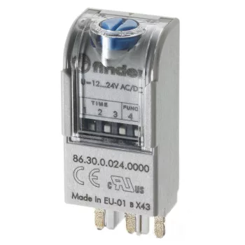 Finder 86.30.0.024.0000 időzítőmodul 86.30 2 funkció (12…24) V AC