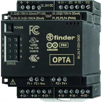 Finder 8A.26.9.024.0600 OPTA analóg bővítőmodul 6 analóg bemenet 2 analóg és 4 PWM-kimenet