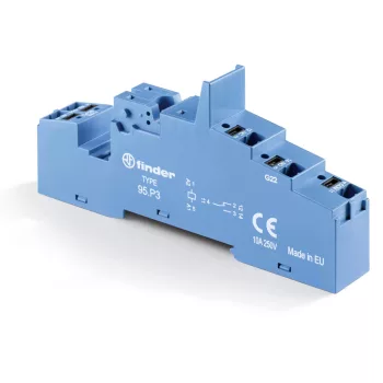 Finder 95.P3 relé foglalat push in csatlakozás 10 A - 250 V 95-ös sorozat