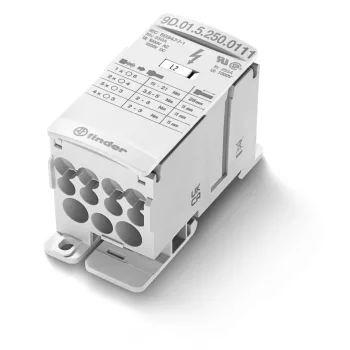 Finder 9D.01.5.250.0111 fővezetéki leágazó kapocs 250 A 12 pólusú
