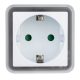 GAO Irányfény LED kompakt alkonykapcsolóval, aljzattal 0.5 W ( 0029300003 )