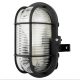 GAO Hajólámpa, ovális műanyagráccsal 60W fekete + 4.8W LED fényforrás 470lm ( 0090060510 )