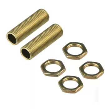   GAO Közcsavar anyával M10x1 30mm, fém (2db) bliszteres ( 0503410555 )