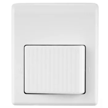 GAO Talpkapcsoló 250V/3A, szögletes, fehér ( 0509117555 )