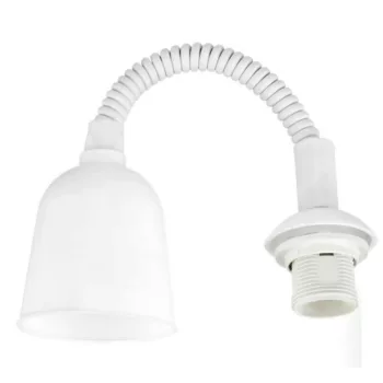   GAO Lámpafüggeszték, spirálos 50-130cm E27, max. 60W fehér ( 0513060555 )