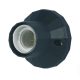 GAO Foglalat E27, oldalfali/mennyezeti foglalat,Ø 83 mm fekete ( 0513072555 )