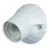 GAO Foglalat E27, oldalfali foglalat, Ø 83 mm fehér ( 0513073555 )