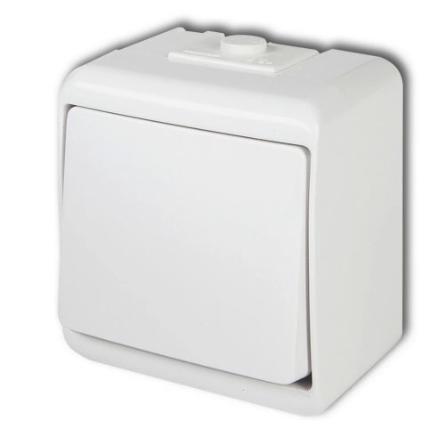 GAO Aquastar 1 pólusú kapcsoló, IP54, fehér ( 22081 )