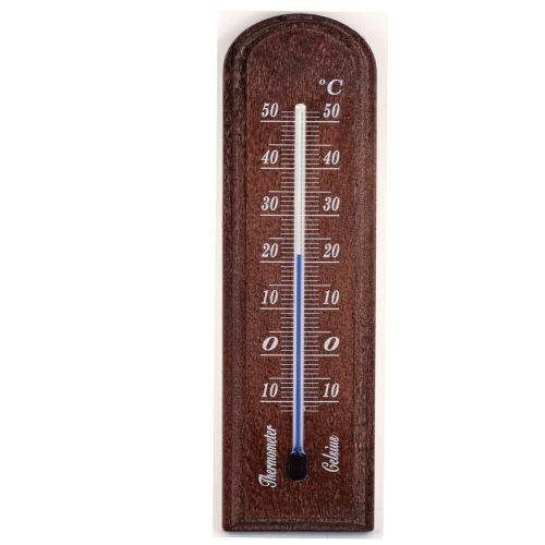 GAO Hőmérő beltéri fa 40x150mm mahagóni ( 3000075 )