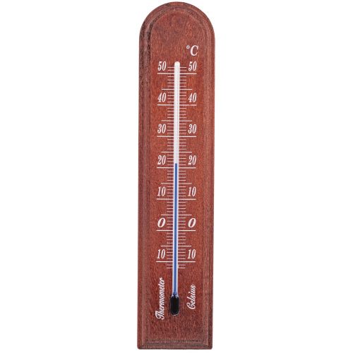 GAO Hőmérő beltéri fa 42x205mm dió ( 3000235 )