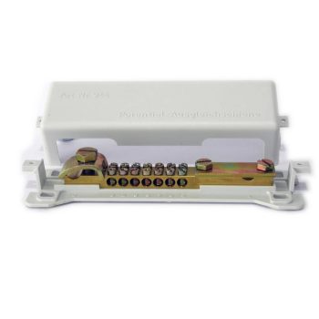   GAO Potenciálkiegyenlítő sín plombálható burkolatban ( 5312H )