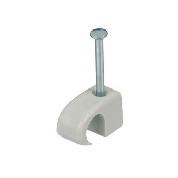 GAO Szeges kábelrögzítő 7-11 mm 100db, Szürke ( 5503H )