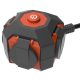 GAO Földelt kültéri elosztó 4-es 1.4m, H07RN-F 3x1.5 POWER GLOBE IP44 ( 5995H )