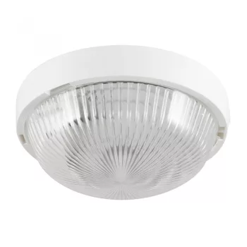   GAO 6932H Standard (Vega) mennyezeti lámpatest fehér színben, kristály búrával, E27 foglalat, max 100W teljesítmény, IP44 védettséggel, 230-250V ( 6932H )