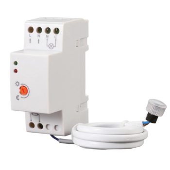   GAO alkonykapcsoló sínre szerelhető 20A <2-100LUX IP20/65 ( 7458H )