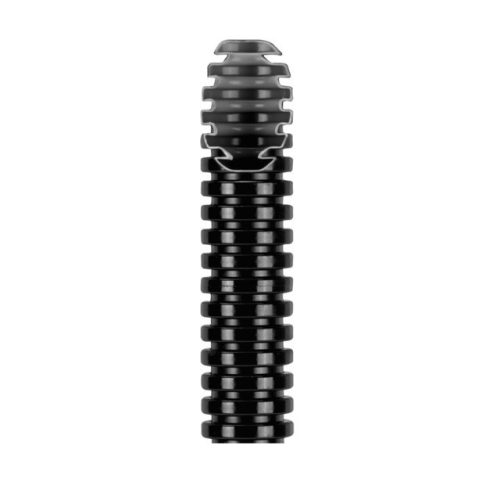 Gewiss, DX15016, műanyag gégecső lépésálló D16 fekete 100fm/tekercs (Gewiss DX15016)