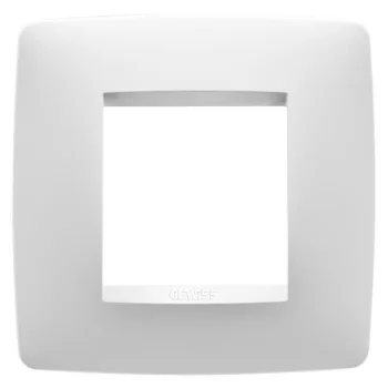   Gewiss Chorus One International GW16122TB Egyes keret (2 modul) tejfehér - Technopolimer (Gewiss GW16122TB)