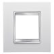 Gewiss Chorus Lux International GW16222TB Egyes keret (2 modul) tejfehér - Technopolimer (Gewiss GW16222TB)