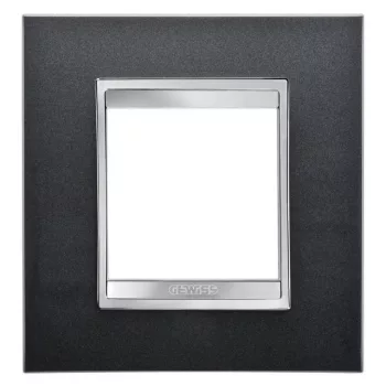   Gewiss Chorus Lux International GW16222VA Egyes keret (2 modul) palaszürke - Festett Technopolimer (Gewiss GW16222VA)