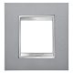 Gewiss Chorus Lux International GW16222VT Egyes keret (2 modul) titánium - Festett Technopolimer (Gewiss GW16222VT)