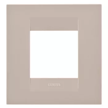   Gewiss Chorus Geo International GW16422TC Egyes keret (2 modul) kender - Technopolimer (Gewiss GW16422TC)