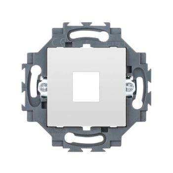   Gewiss Dahlia GW35280W adapter AMP/KEYSTON jack, fehér burkolattal, keret nélkül (Gewiss GW35280W)