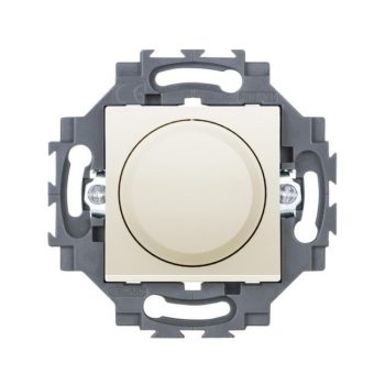   Gewiss Dahlia GW35301Y forgatógombos fényerőszabályzó (dimmer) 4-160W, elefántcsont burkolattal, csavaros bekötés, keret nélkül, süllyesztett 230V 50Hz (Gewiss GW35301Y)