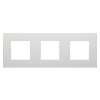   Gewiss Dahlia GW35903AG Hármas keret vízszintes és függőleges elhelyzéssel világosszürke (Gewiss GW35903AG)