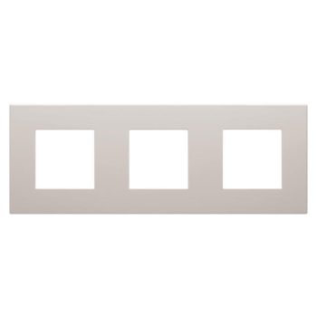   Gewiss Dahlia GW35903AH Hármas keret vízszintes és függőleges elhelyzéssel kender (Gewiss GW35903AH)