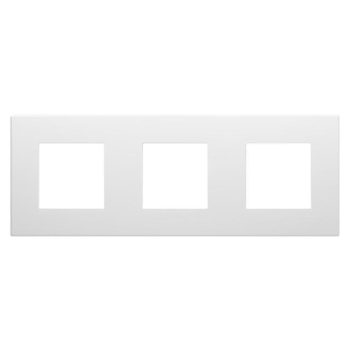   Gewiss Dahlia GW35903AW Hármas keret vízszintes és függőleges elhelyzéssel fehér (Gewiss GW35903AW)