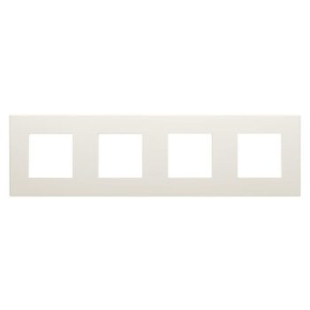   Gewiss Dahlia GW35904AY Négyes keret vízszintes és függőleges elhelyzéssel elefántcsont (Gewiss GW35904AY)