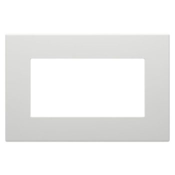   Gewiss Dahlia GW35909AG Dupla keret (2x2P+F dugaljakhoz) világosszürke (Gewiss GW35909AG)