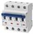Gewiss GW91585 RB60 Kismegszakító 4P 6A - C karakterisztika 6kA 4 modul (Gewiss GW91585)