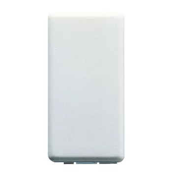 Gewiss GW20056 vakfedél – 1 modulos – SYSTEM White – fényes fehér – üres modulhely lefedéséhez