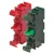 Gewiss GW74202 érintkező modul – 1 NC – 10A 250V – 74 PS sorozat – EN 60947-5-1 – biztonsági funkció