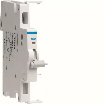   Hager CZ009 Segédérintkező 125A-es Fi-reléhez.1Z+1NY, 6A, 230V