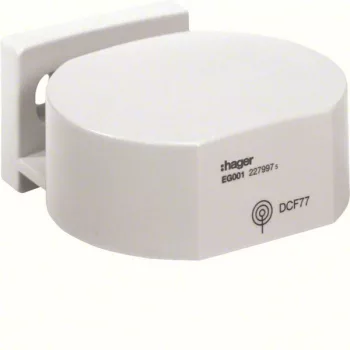   Hager EG001 DCF77 rádióantenna, DCF képes órák szinkronizálásához