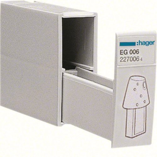 Hager EG006 Tároló rekesz programozó kulcsokhoz