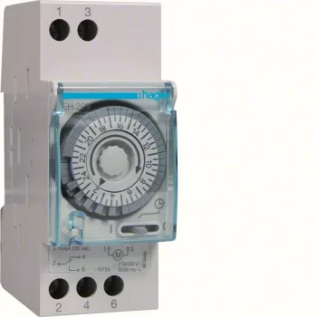   Hager EH209 Analóg napi kapcsolóóra, 1 váltó, 16A, 30perc/kapcsolás