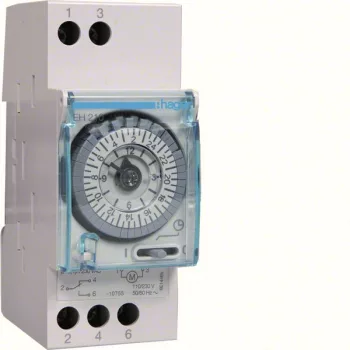   Hager EH210 Analóg napi kapcsolóóra, 1 váltó, 16A, 30perc/kapcsolás