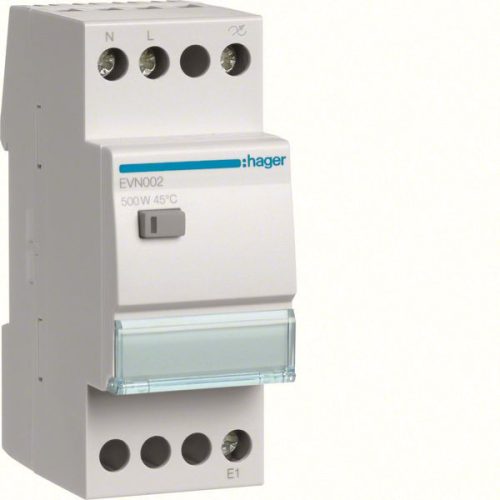Hager EVN002 Dimmer, univerzális, 500W, LED-ekhez is 100W, terhelésfelismeréssel
