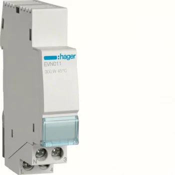   Hager EVN011 Dimmer, univerzális, 300W, LED-ekhez is 60W, terhelésfelismeréssel