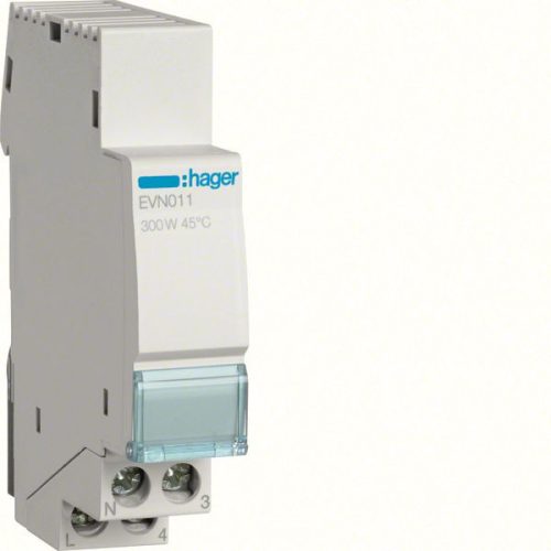 Hager EVN011 Dimmer, univerzális, 300W, LED-ekhez is 60W, terhelésfelismeréssel