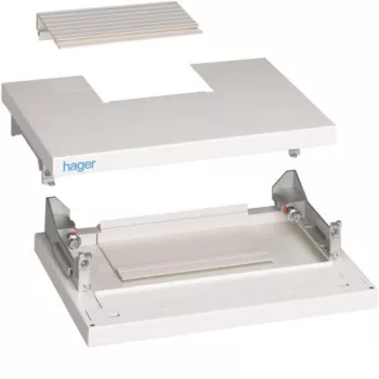   Hager FC419 Quadro 4 tartalék gyári kábelbevezető IP40, 370mm szekrényhez