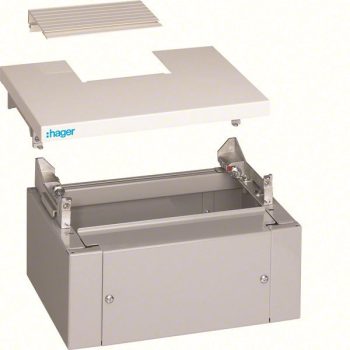   Hager Quadro4 FC445 Tetőpanel és lábazat 370 széles szekrényekhez, IP40, Quadro4 (Hager FC445)