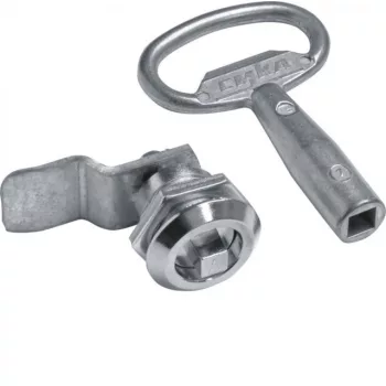 Hager FD00S3 Zár, négyzetes betéttel, 7mm